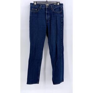 BASS PRO SHOPS REDHEAD BRAND Men's Blue Denim Straight Leg Jeans SZ 34X34